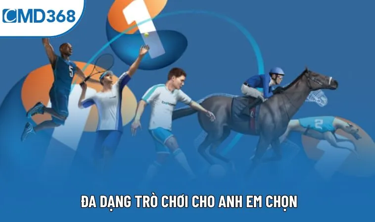 Đa dạng trò chơi cho anh em chọn