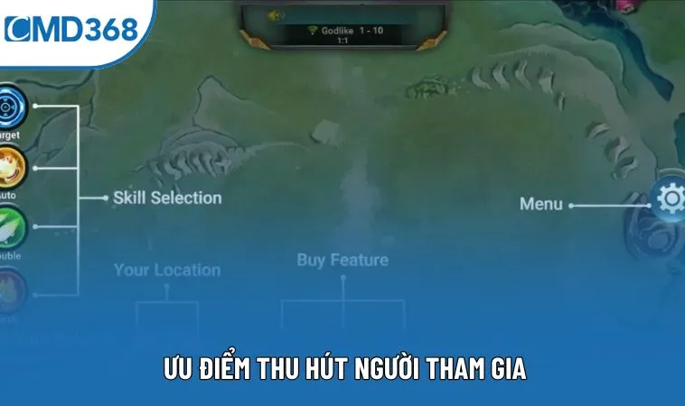 Ưu điểm thu hút người tham gia