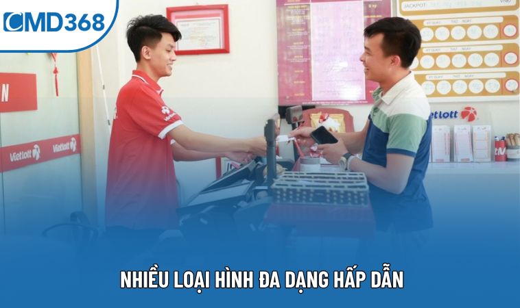 Nhiều loại hình đa dạng hấp dẫn